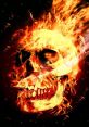 Flaming skull Within the depths of the dark forest, a menacing echoes through the barren trees. The of a flaming skull