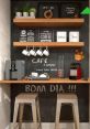 Ainnn cafezinho The distinctive of "Ainnn cafezinho" fills the cozy cafe, blending with the clinking of cups and the