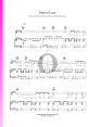 Sheet music for "Stereo Love" by Edward Maya and Eldar Mansurov, featuring the song's lyrics and musical notation.