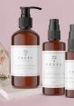 Freya Organics Australia skincare products: Sensitive Crème Cleanser and Facial Mist for delicate or stressed skin.