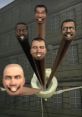 Garry's Mod scene featuring exaggerated character faces around a toilet, reflecting humor from 'G toilet: wait, you need me' line.