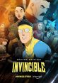 Key characters from "Invincible" Season 1, featuring Mark Grayson and other heroes. Amazon Original series on Prime Video.